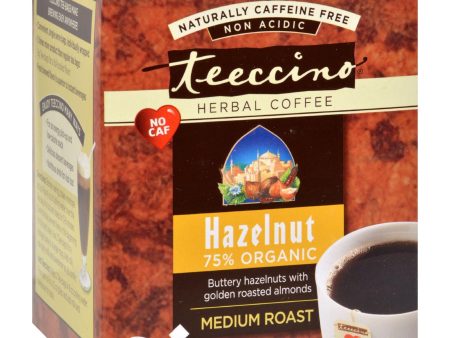 Teeccino Organic Tee Bags - Mediterranean Hazelnut - 10 Bags Fashion