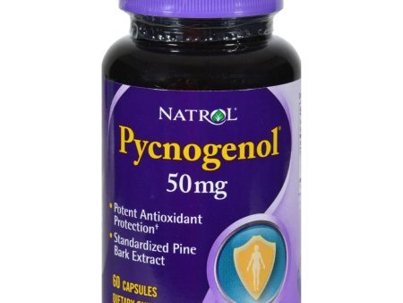 Natrol Pycnogenol - 50 Mg - 60 Capsules Cheap