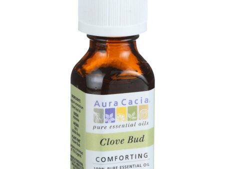 Aura Cacia Essential Oil - Clove Bud - .5 Oz For Cheap