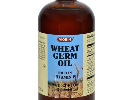 Viobin Wheat Germ Oil Liquid - 32 Fl Oz For Discount