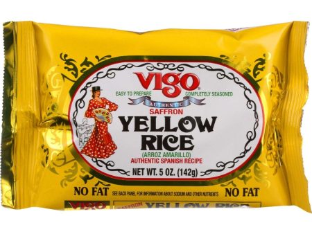 Vigo Rice - Yellow - 5 Oz - Case Of 12 Discount