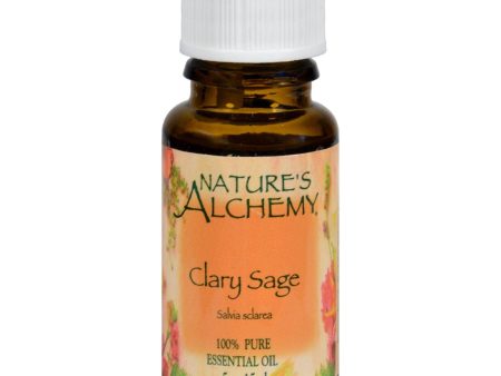 Nature s Alchemy 100% Pure Essential Oil Clary Sage - 0.5 Fl Oz on Sale