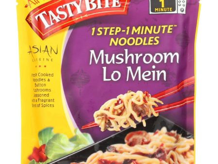 Tasty Bite Noodles - Asian - Mushroom Lo Mein - 8.8 Oz - Case Of 6 Online now