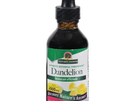 Nature s Answer Dandelion Root - 2 Fl Oz For Discount