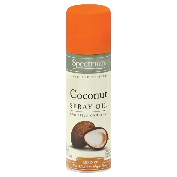 Spectrum Naturals Coconut Spray Oil - Case Of 6 - 6 Oz. Fashion