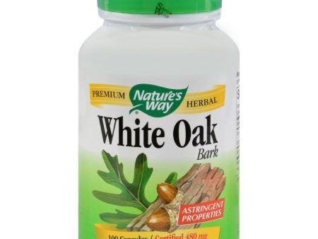 Nature s Way White Oak Bark - 100 Capsules Sale