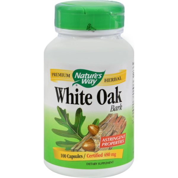 Nature s Way White Oak Bark - 100 Capsules Sale