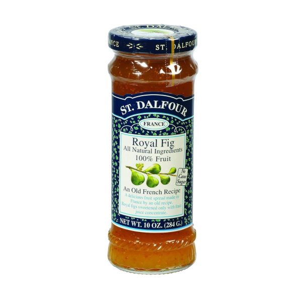 St Dalfour Fruit Spread - Deluxe - 100 Percent Fruit - Royal Fig - 10 Oz - Case Of 6 Online