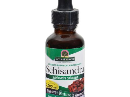 Nature s Answer Schisandra Berry Alcohol Free - 1 Fl Oz Online now