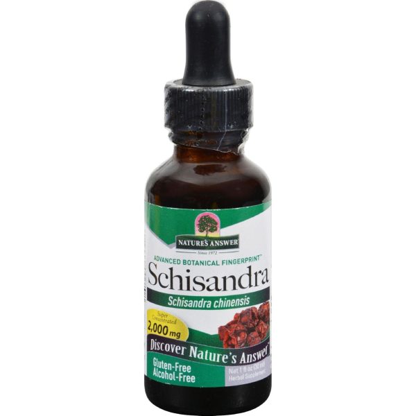 Nature s Answer Schisandra Berry Alcohol Free - 1 Fl Oz Online now