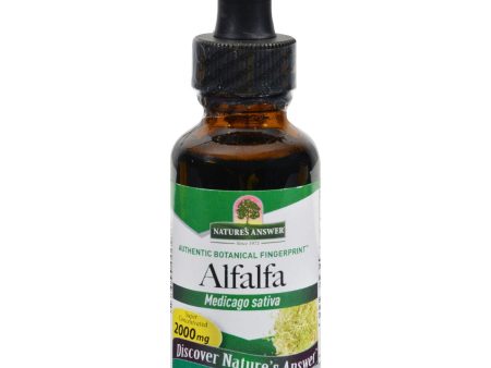 Nature s Answer Alfalfa Herb - 1 Fl Oz Online