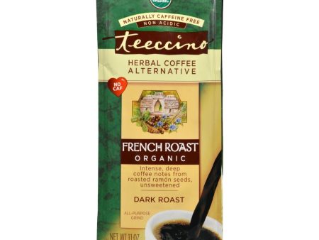 Teeccino Organic Herbal Coffee - French Roast - 11 Oz Cheap