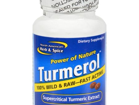 North American Herb And Spice Tumerol - 120 Softgels For Discount