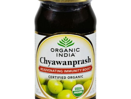 Organic India Chyawanprash Herbal Jam 100% Organic - 8.8 Oz Supply