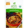 Simply Organic Seasoning Mix - Organic - Jambalaya - .74 Oz - Case Of 12 Sale