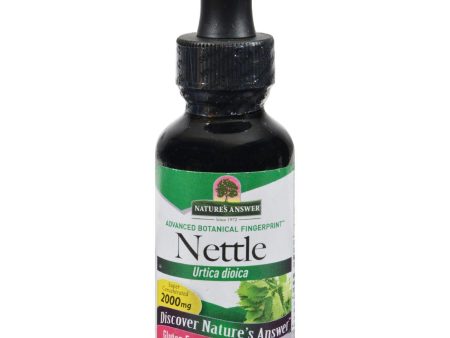 Nature s Answer Nettle Leaf - 1 Fl Oz For Discount