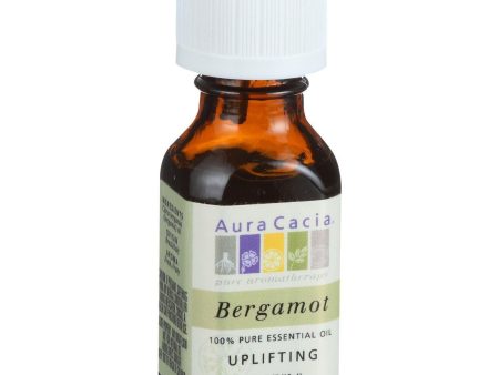 Aura Cacia Essential Oil - Bergamot Uplifting - .5 Oz For Sale