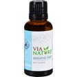 Via Nature Essential Oil Blend - Breathe Easy - 1 Fl Oz For Discount