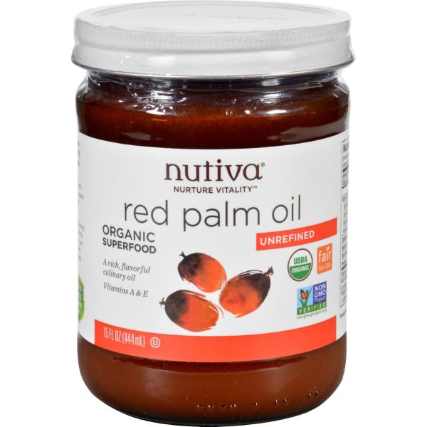 Nutiva Palm Oil - Organic - Superfood - Red - 15 Oz - Case Of 6 Fashion