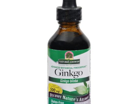 Nature s Answer Ginkgo Leaf Alcohol Free - 2 Fl Oz Cheap