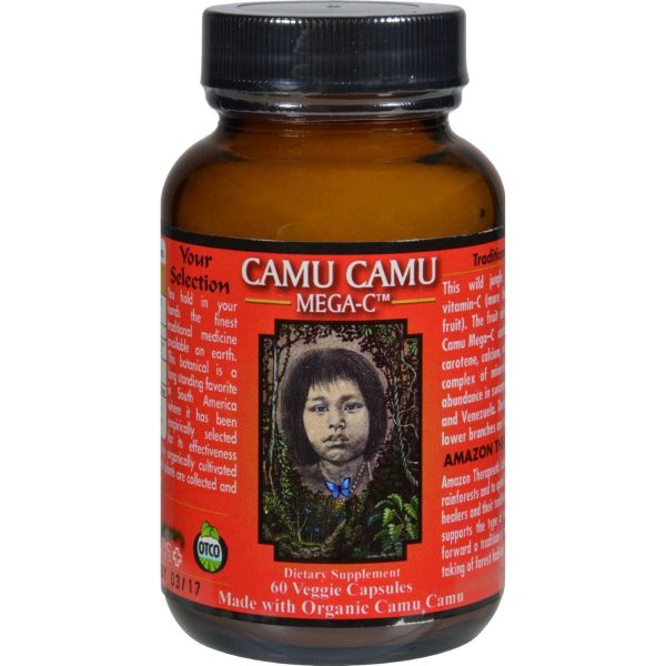 Maca Magic Camu Camu - Organic - Mega C - 60 Capsules For Sale