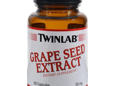 Twinlab Grape Seed Extract - 50 Mg - 60 Capsules Online Hot Sale