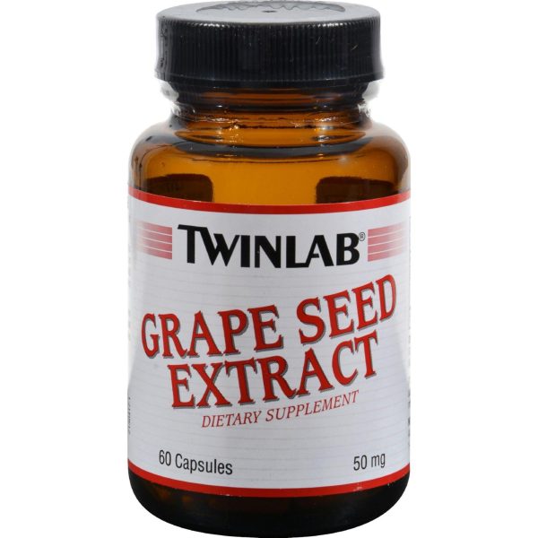 Twinlab Grape Seed Extract - 50 Mg - 60 Capsules Online Hot Sale