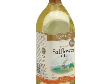 Spectrum Naturals High Heat Refined Safflower Oil - Case Of 12 - 32 Fl Oz. Sale