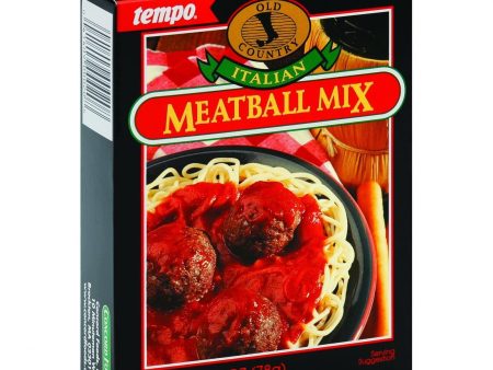 Tempo Old Country Meatball Mix - Italian - 2.75 Oz - Case Of 12 Fashion