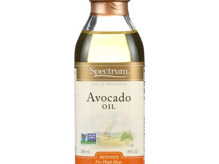 Spectrum Naturals Avocado Oil - Refined - 8 Oz - Case Of 6 Online now