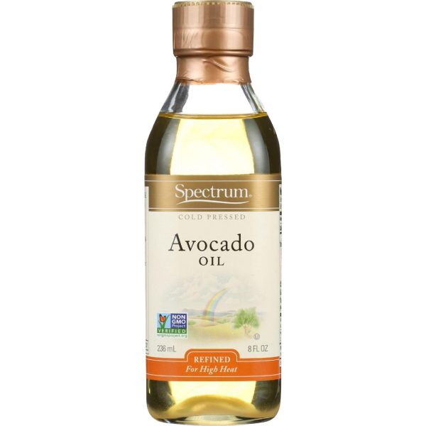 Spectrum Naturals Avocado Oil - Refined - 8 Oz - Case Of 6 Online now