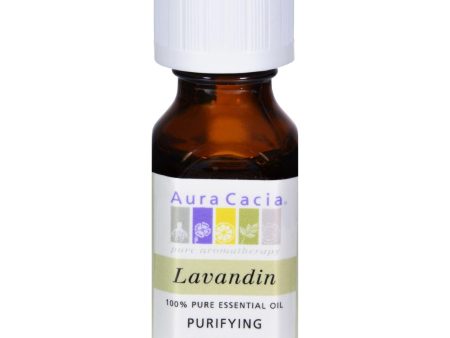 Aura Cacia Pure Essential Oil Lavandin - 0.5 Fl Oz Online Hot Sale