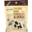 Woodstock Snacks - Organic - Dark Chocolate Almonds - Sweet And Crunchy - 6.5 Oz - Case Of 8 For Discount