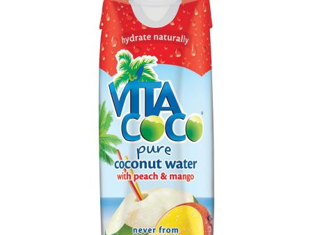 Vita Coco Coconut Water - Peach And Mango - Case Of 12 - 500 Ml Online