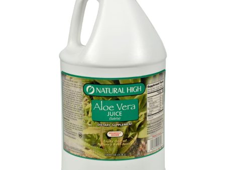 Natural High Aloe Vera Juice - 1 Gallon For Cheap