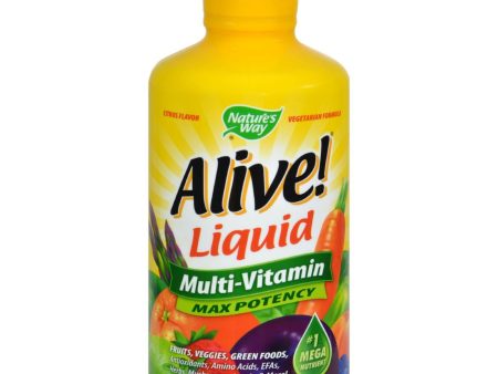 Nature s Way Alive Liquid Multi Citrus - 30 Fl Oz Online