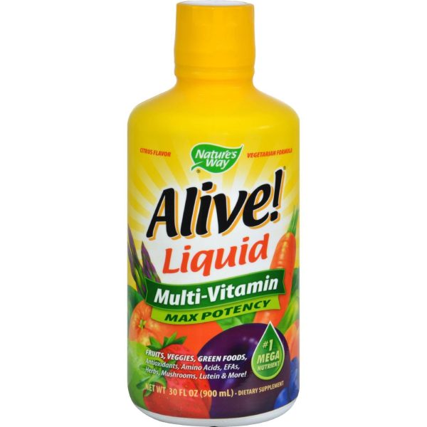 Nature s Way Alive Liquid Multi Citrus - 30 Fl Oz Online