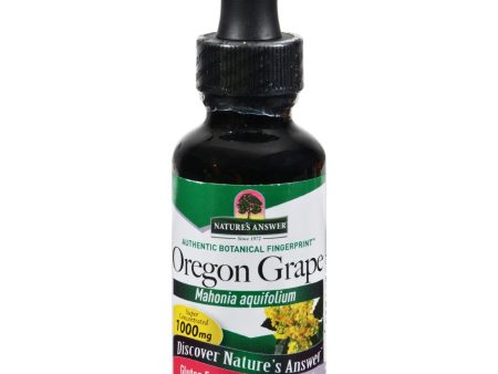 Nature s Answer Oregon Grape Root - 1 Fl Oz Online