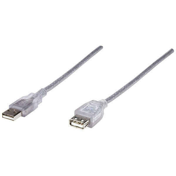 MANHATTAN 336314 A-Male to A-Female USB 2.0 Cable (6ft) Fashion