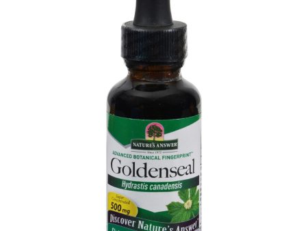 Nature s Answer Goldenseal Root Alcohol Free - 1 Fl Oz Cheap