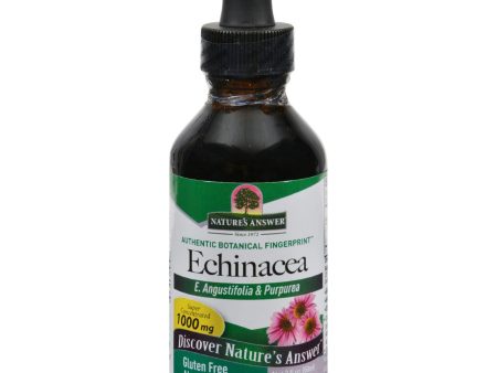 Nature s Answer Echinacea Alcohol Free - 2 Fl Oz Fashion