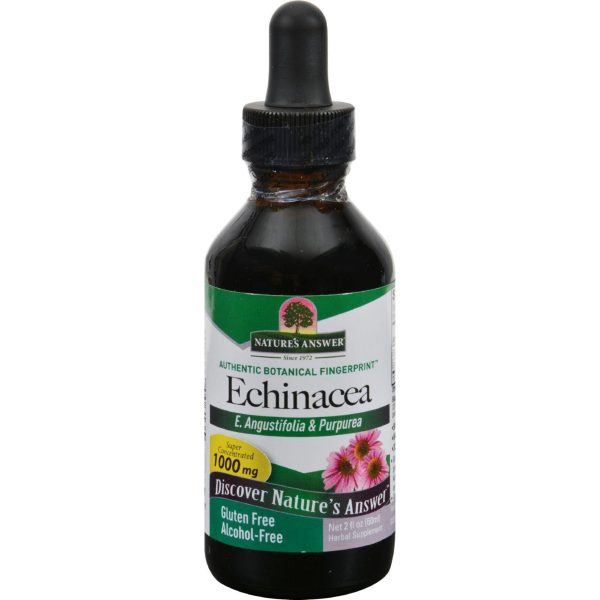 Nature s Answer Echinacea Alcohol Free - 2 Fl Oz Fashion