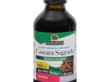 Nature s Answer Cascara Sagrada Bark - 3 Fl Oz Sale