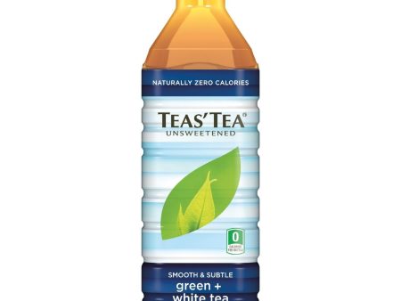 Teas  Tea Unsweetened Green White Tea - Case Of 12 - 16.9 Oz on Sale