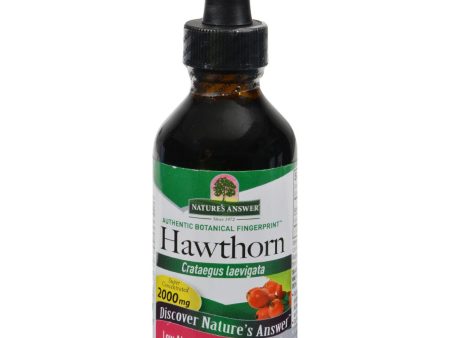 Nature s Answer Hawthorn Berry Leaf And Flower - 2 Fl Oz For Cheap