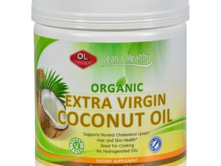 Olympian Labs Coconut Oil - Virgin - Refined - 10 Oz Supply