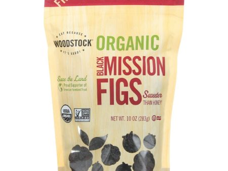 Woodstock Fruit - Organic - Figs - Mission - Black - 10 Oz - Case Of 8 Cheap