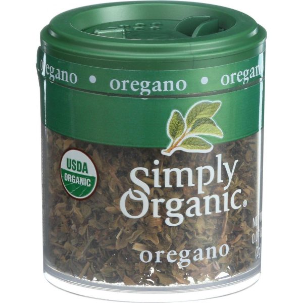 Simply Organic Oregano Leaf - Organic - Cut And Sifted - Fancy Grade - .07 Oz - Case Of 6 For Sale