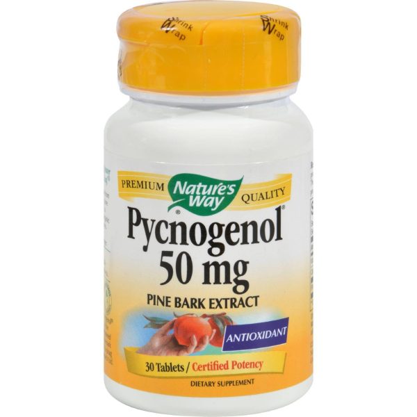 Nature s Way Pycnogenol - 50 Mg - 30 Tablets on Sale