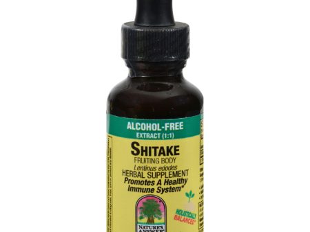 Nature s Answer Shiitake Fruiting Body - 1 Fl Oz Fashion